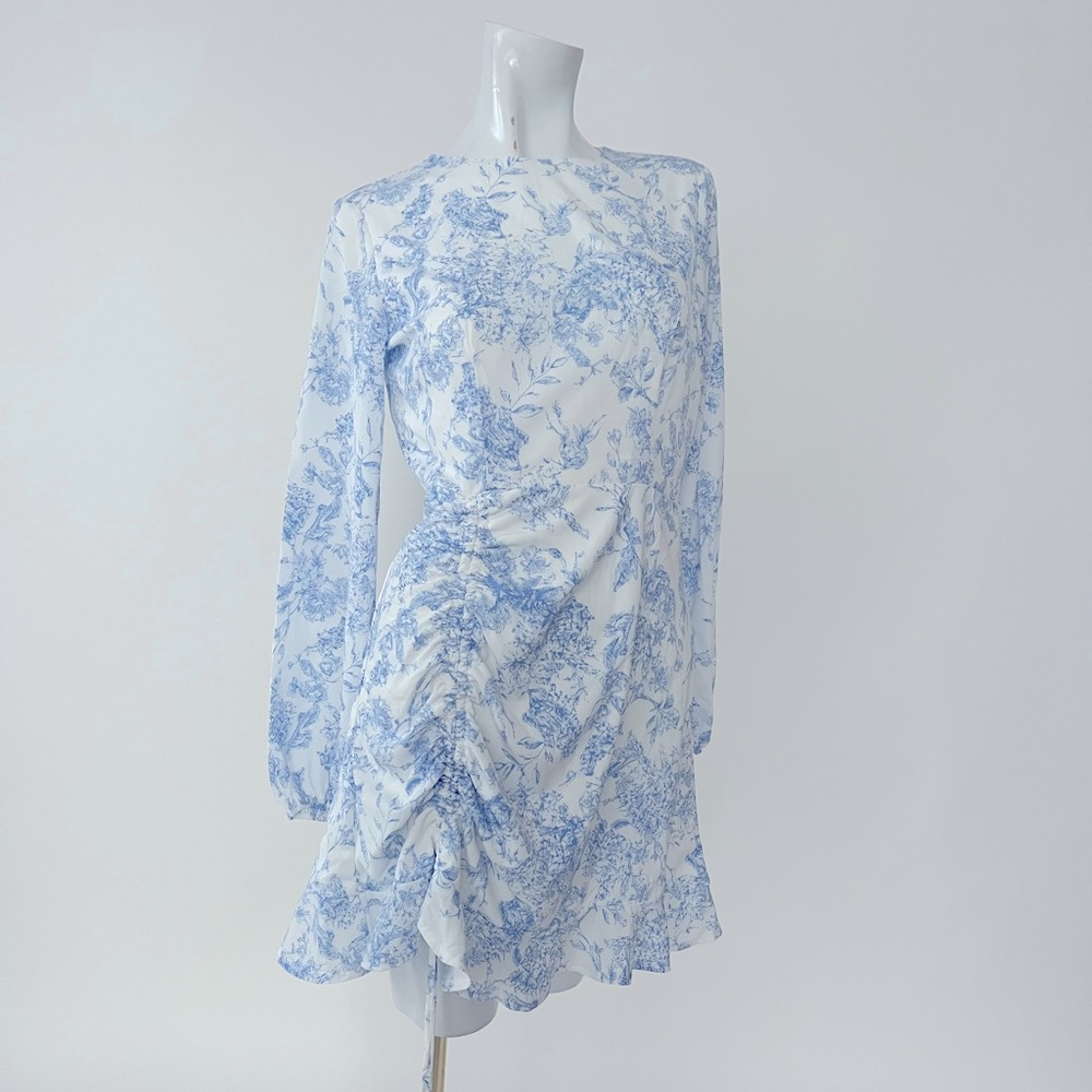 Missguided porcelain print dress